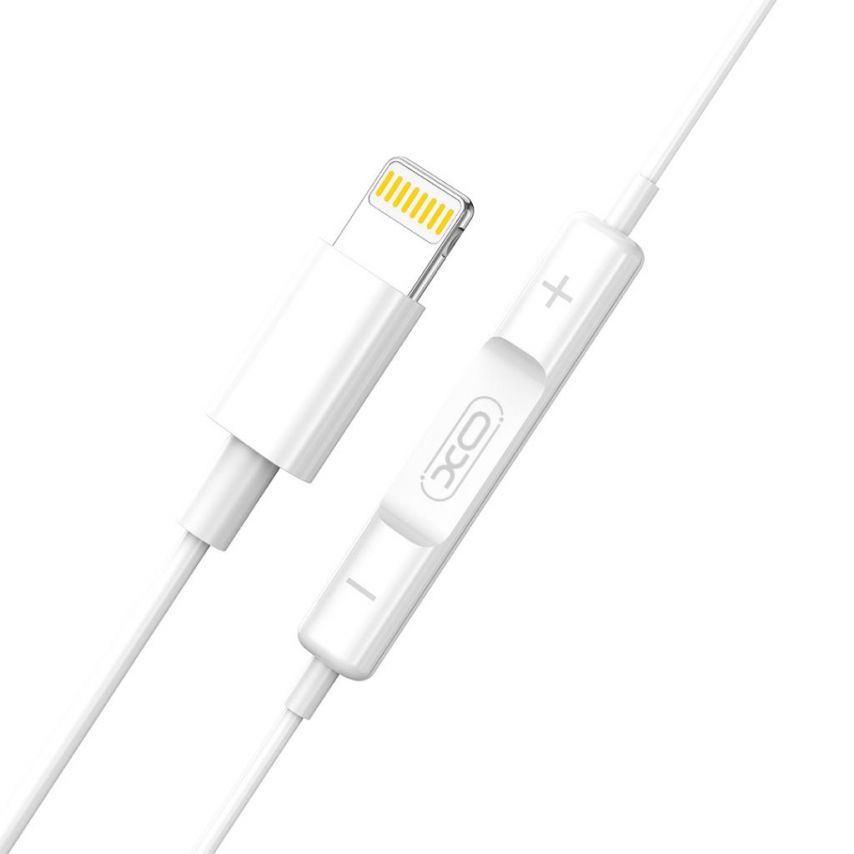 Earphones XO EP70 Lightning white