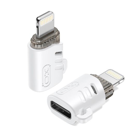 Adapter XO NB256E Type-C to Lightning white