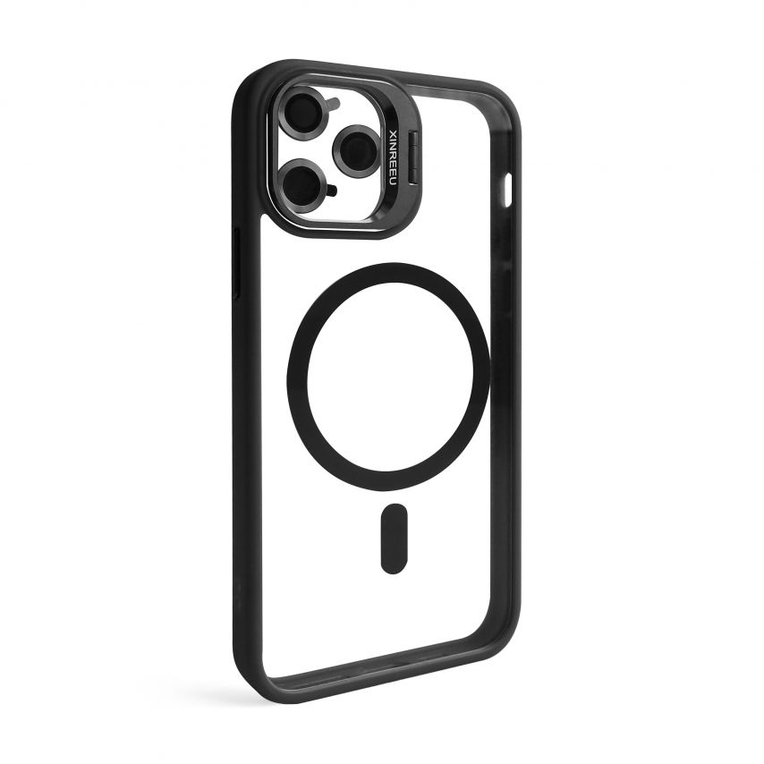 Coque avec MagSafe pour Apple iPhone 11 Pro avec support et protection pour les caméras noir (03)