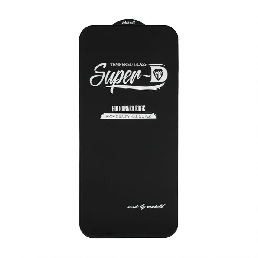 Protective glass WALKER SuperD for Apple iPhone 16 black