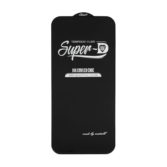 Protective glass WALKER SuperD for Apple iPhone 16 Plus black