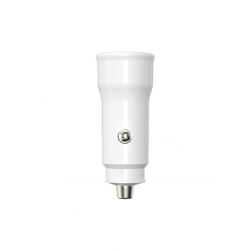 Car Charger (Adapter) 2in1 WALKER WCR-63 PD / 30W + Data Cable Type-C to Lightning white