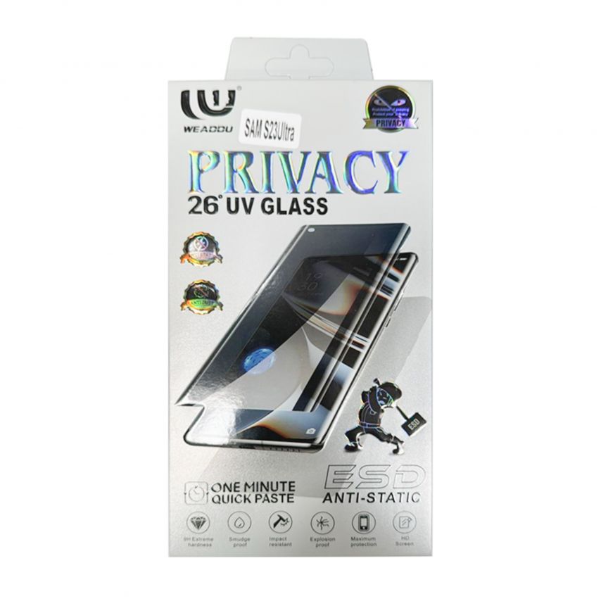 Schutzglas Privacy für Xiaomi Redmi Note 13 Pro Plus 5G UV