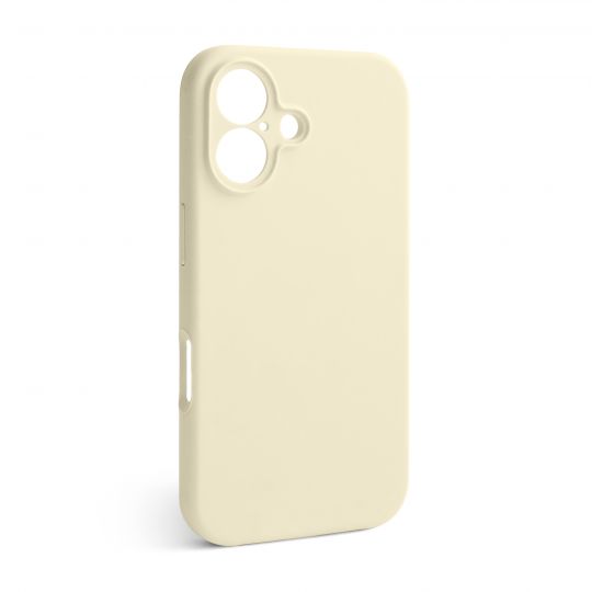 Case Full Silicone for Apple iPhone 16 antique white (10) (without logo)