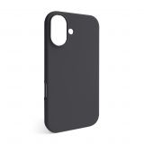 Case Full Silicone for Apple iPhone 16 dark grey (15) (without logo)