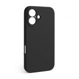 Case Full Silicone for Apple iPhone 16 black (18) (without logo) - Buy for 2.75 € in Germany