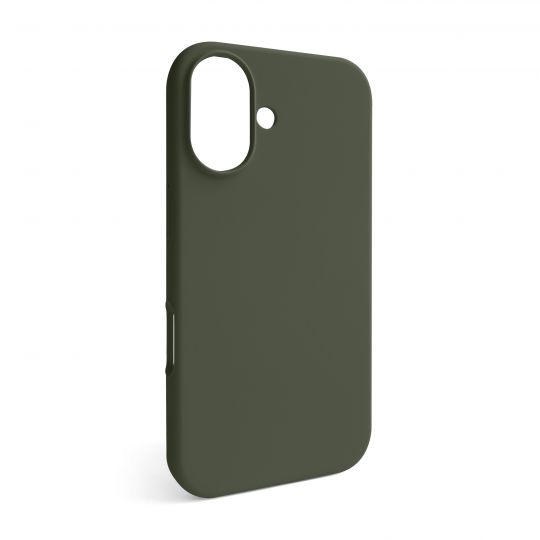 Case Full Silicone for Apple iPhone 16 olive (35) (without logo)