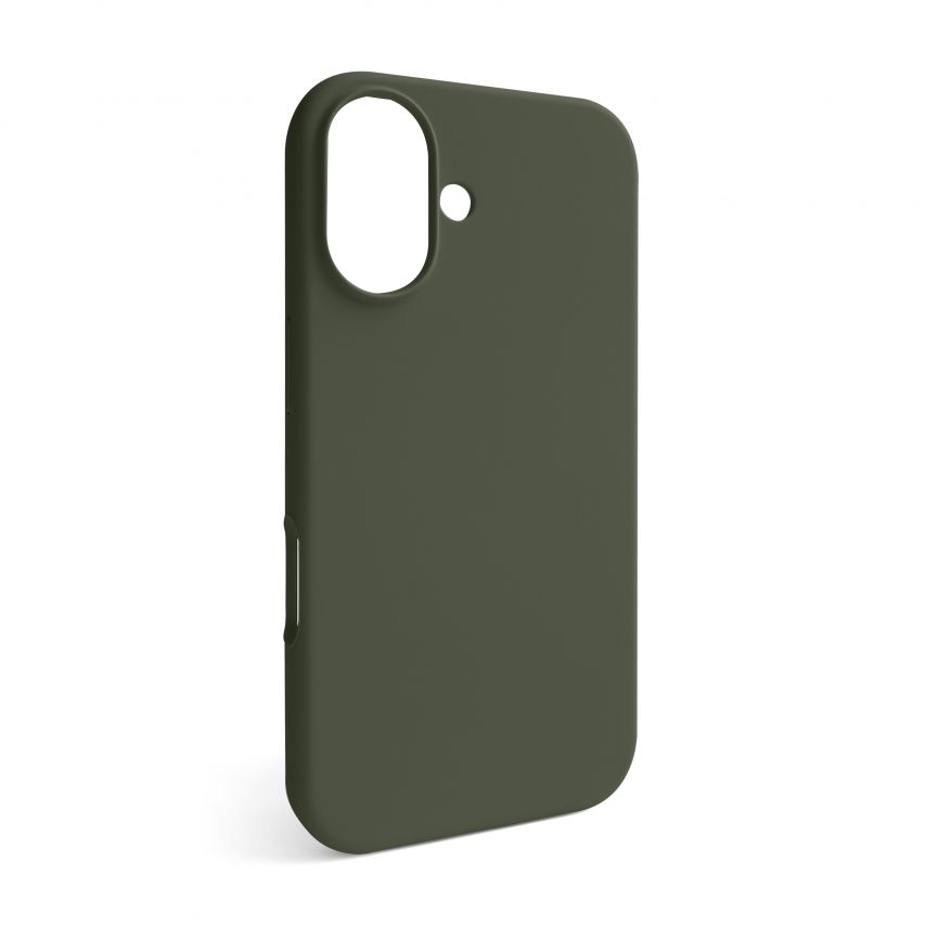 Case Full Silicone for Apple iPhone 16 olive (35) (without logo)