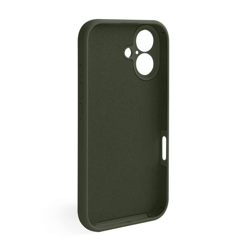 Case Full Silicone for Apple iPhone 16 olive (35) (without logo)