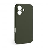 Case Full Silicone for Apple iPhone 16 olive (35) (without logo)