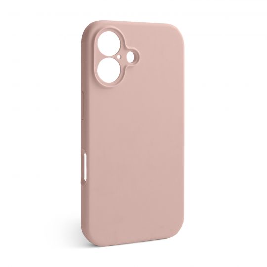 Case Full Silicone for Apple iPhone 16 pink sand (19) (without logo)