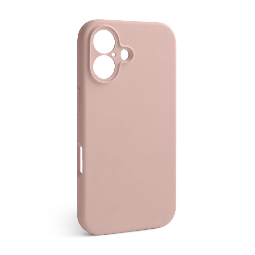 Case Full Silicone for Apple iPhone 16 pink sand (19) (without logo)