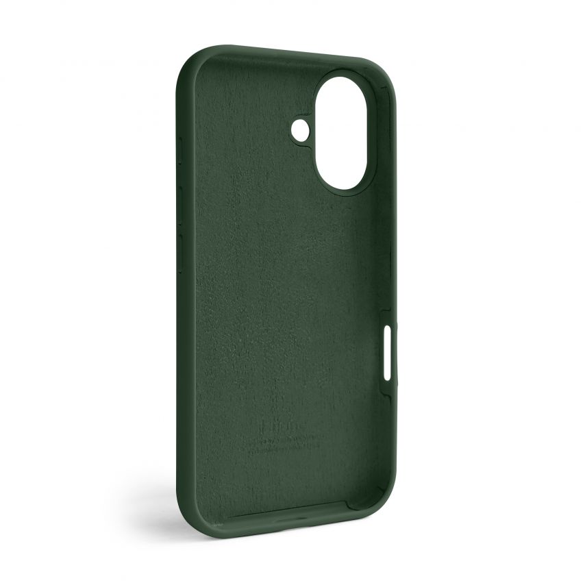 Case Full Silicone for Apple iPhone 16 atrovirens (54) (without logo)