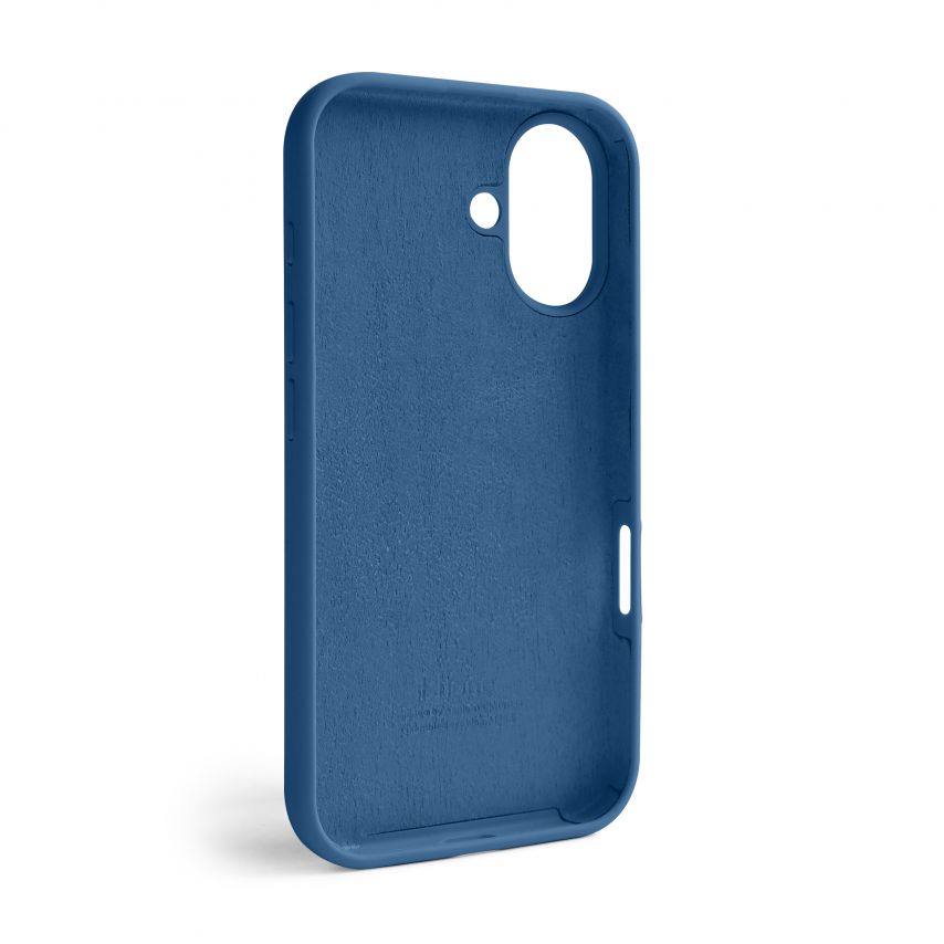 Hülle Full Silicone für Apple iPhone 16 blauer horizont (65) (ohne Logo)