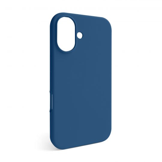 Hülle Full Silicone für Apple iPhone 16 blauer horizont (65) (ohne Logo)