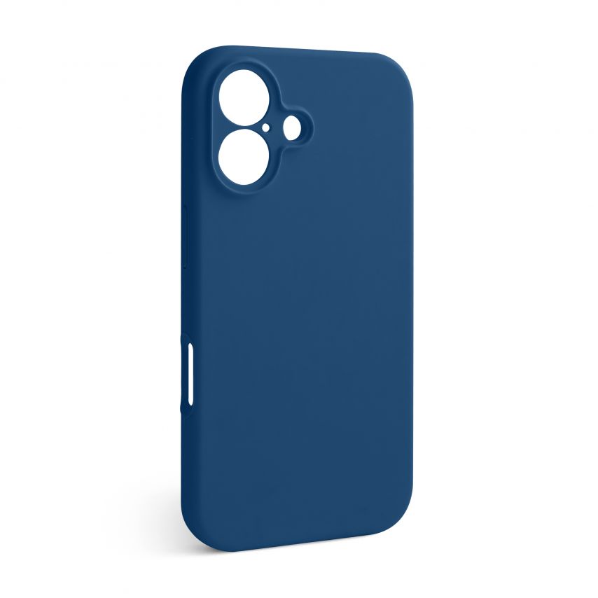Case Full Silicone for Apple iPhone 16 blue horizon (65) (without logo)