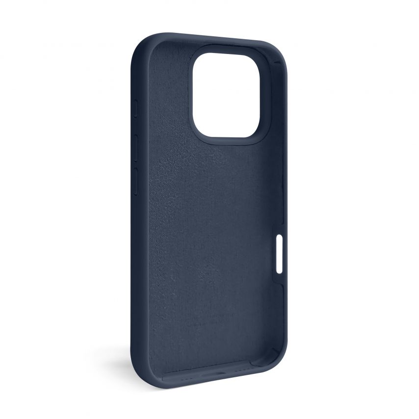 Case Full Silicone for Apple iPhone 16 Pro midnight blue (08) (without logo)