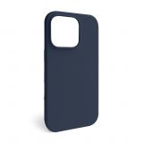 Case Full Silicone for Apple iPhone 16 Pro midnight blue (08) (without logo)