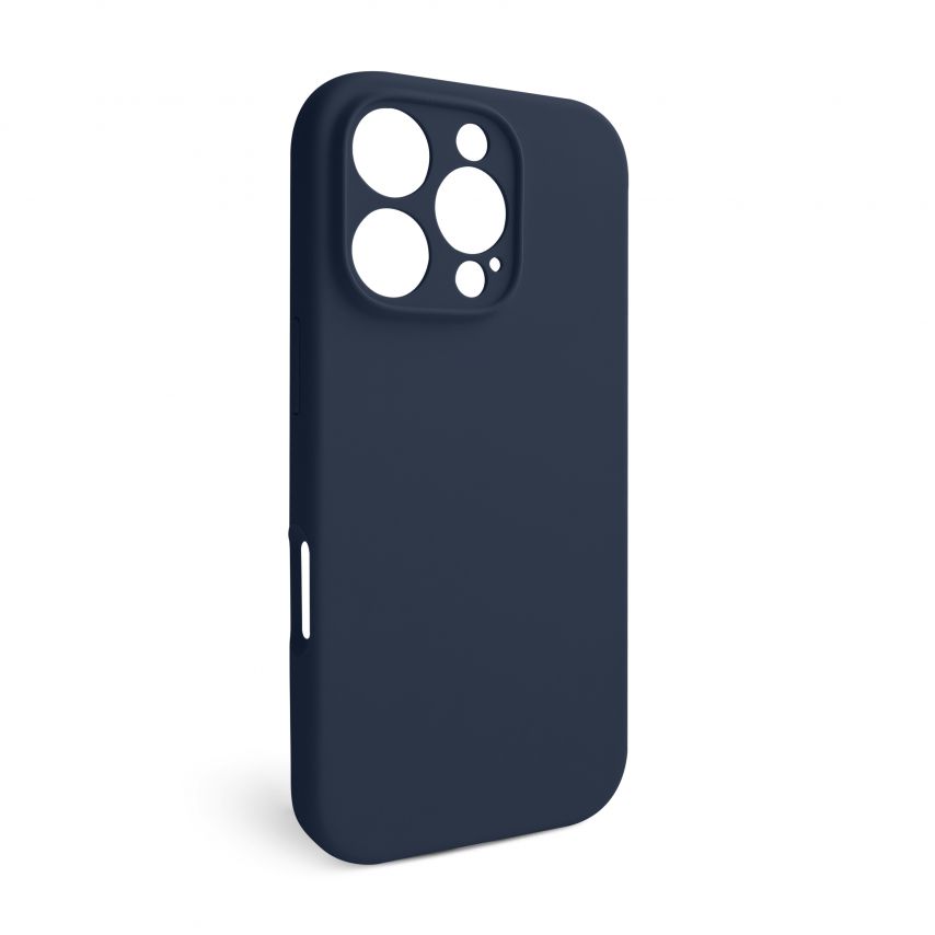 Case Full Silicone for Apple iPhone 16 Pro midnight blue (08) (without logo)