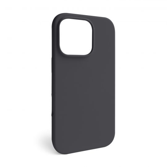 Case Full Silicone for Apple iPhone 16 Pro dark grey (15) (without logo)