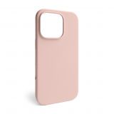 Hülle Full Silicone für Apple iPhone 16 Pro rosa sand (19) (ohne Logo)