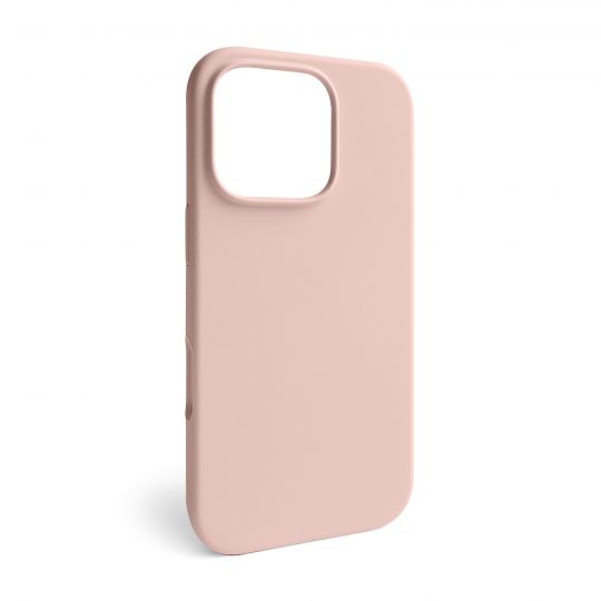 Hülle Full Silicone für Apple iPhone 16 Pro rosa sand (19) (ohne Logo)