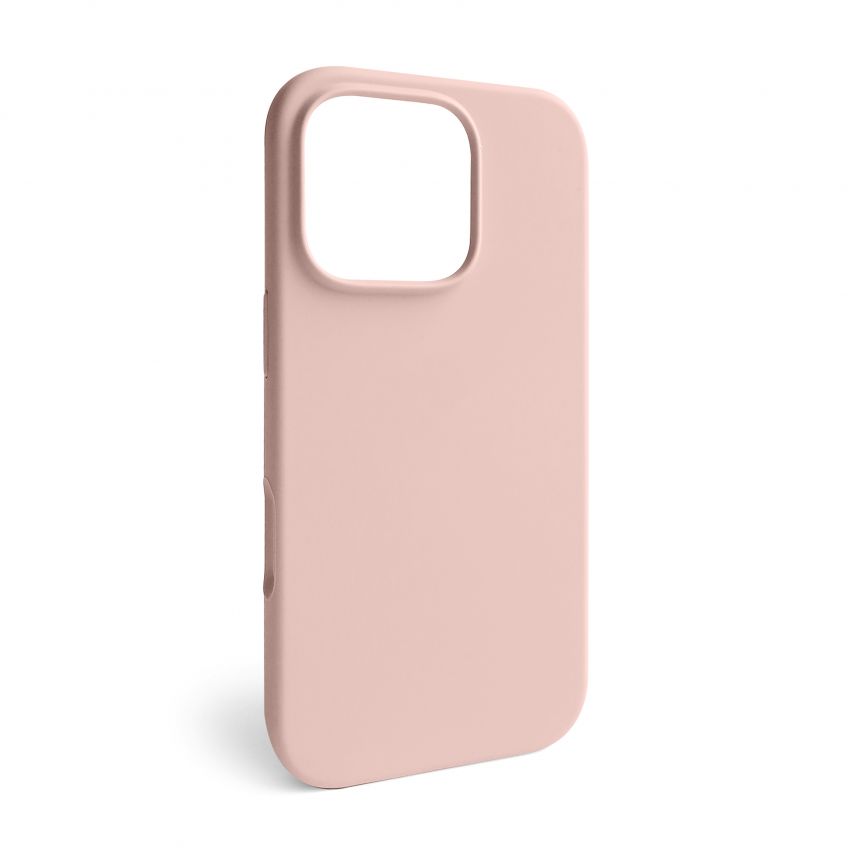 Hülle Full Silicone für Apple iPhone 16 Pro rosa sand (19) (ohne Logo)