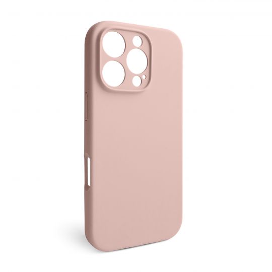 Case Full Silicone for Apple iPhone 16 Pro pink sand (19) (without logo)