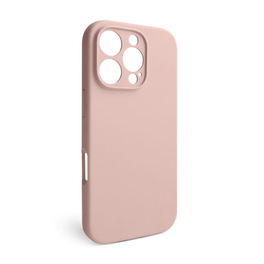Case Full Silicone for Apple iPhone 16 Pro pink sand (19) (without logo)