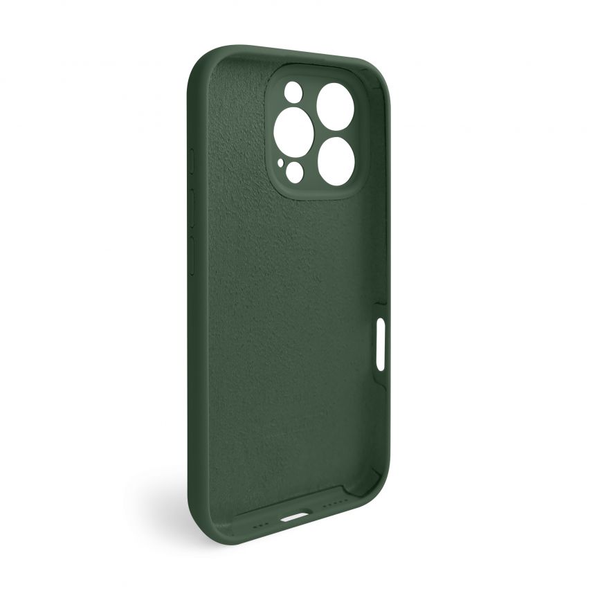 Case Full Silicone for Apple iPhone 16 Pro atrovirens (54) (without logo)
