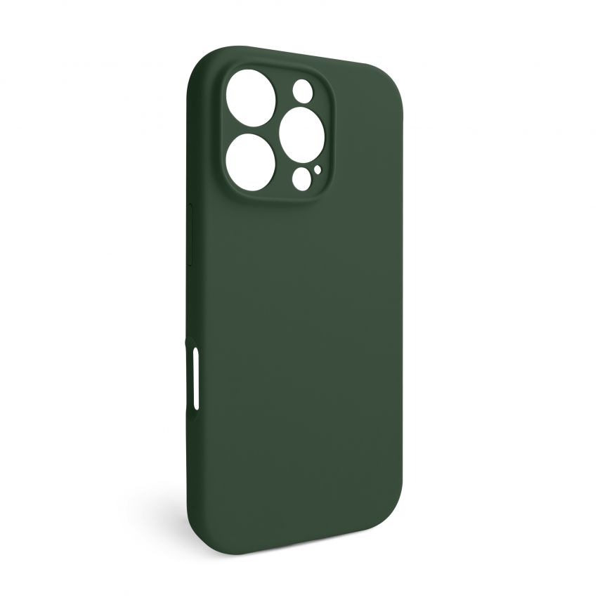 Case Full Silicone for Apple iPhone 16 Pro atrovirens (54) (without logo)