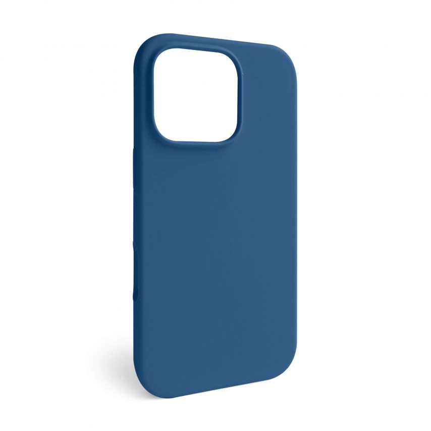 Hülle Full Silicone für Apple iPhone 16 Pro blauer horizont (65) (ohne Logo)