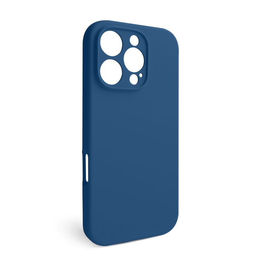 Case Full Silicone for Apple iPhone 16 Pro blue horizon (65) (without logo)