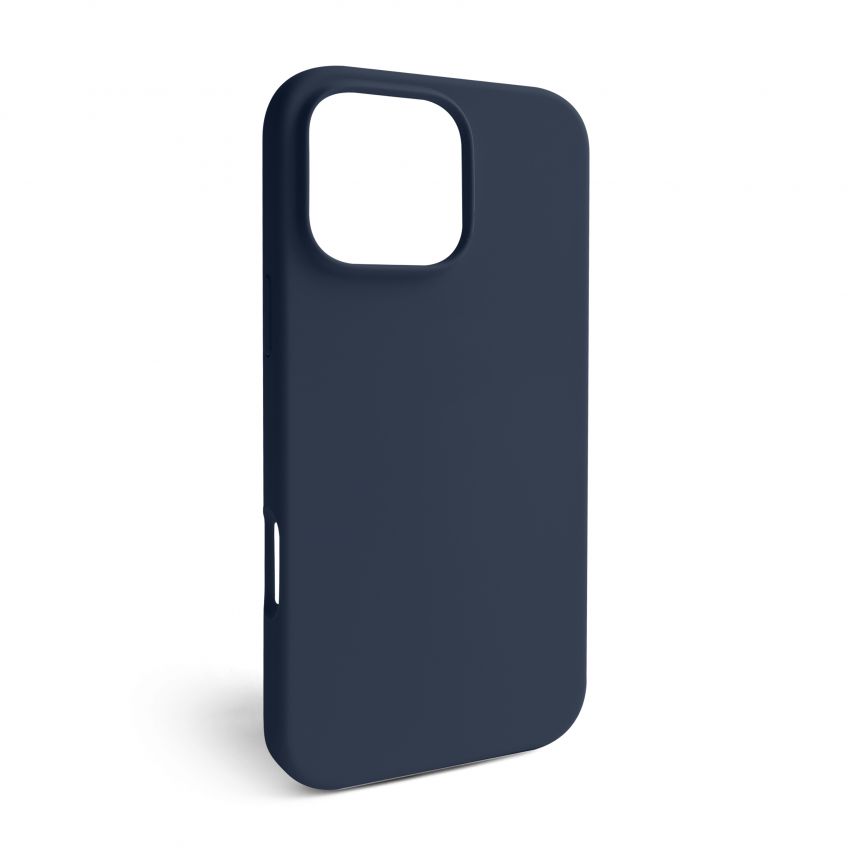 Case Full Silicone for Apple iPhone 16 Pro Max midnight blue (08) (without logo)