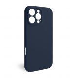 Hülle Full Silicone für Apple iPhone 16 Pro Max midnight blue (08) (ohne Logo)