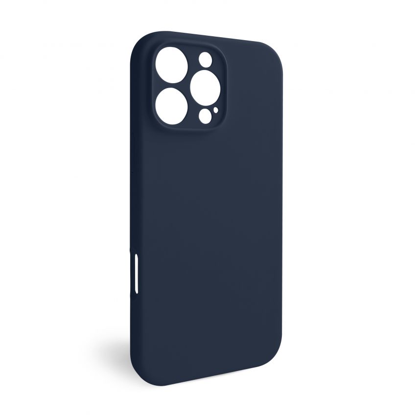 Hülle Full Silicone für Apple iPhone 16 Pro Max midnight blue (08) (ohne Logo)