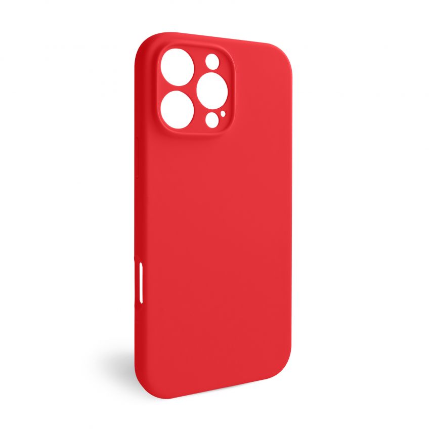 Case Full Silicone for Apple iPhone 16 Pro Max red (14) (without logo)