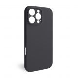 Hülle Full Silicone für Apple iPhone 16 Pro Max dark grey (15) (ohne Logo)