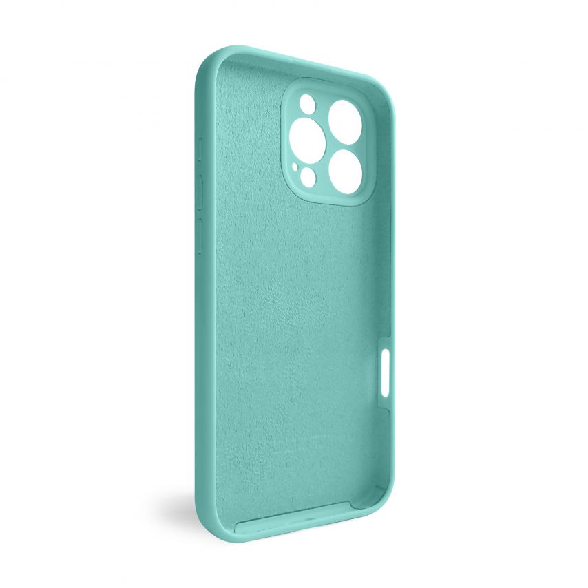 Hülle Full Silicone für Apple iPhone 16 Pro Max ice blue (21) (ohne Logo)