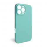 Hülle Full Silicone für Apple iPhone 16 Pro Max ice blue (21) (ohne Logo)