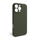 Hülle Full Silicone für Apple iPhone 16 Pro Max olive (35) (ohne Logo)