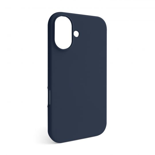 Case Full Silicone for Apple iPhone 16 midnight blue (08) (without logo)