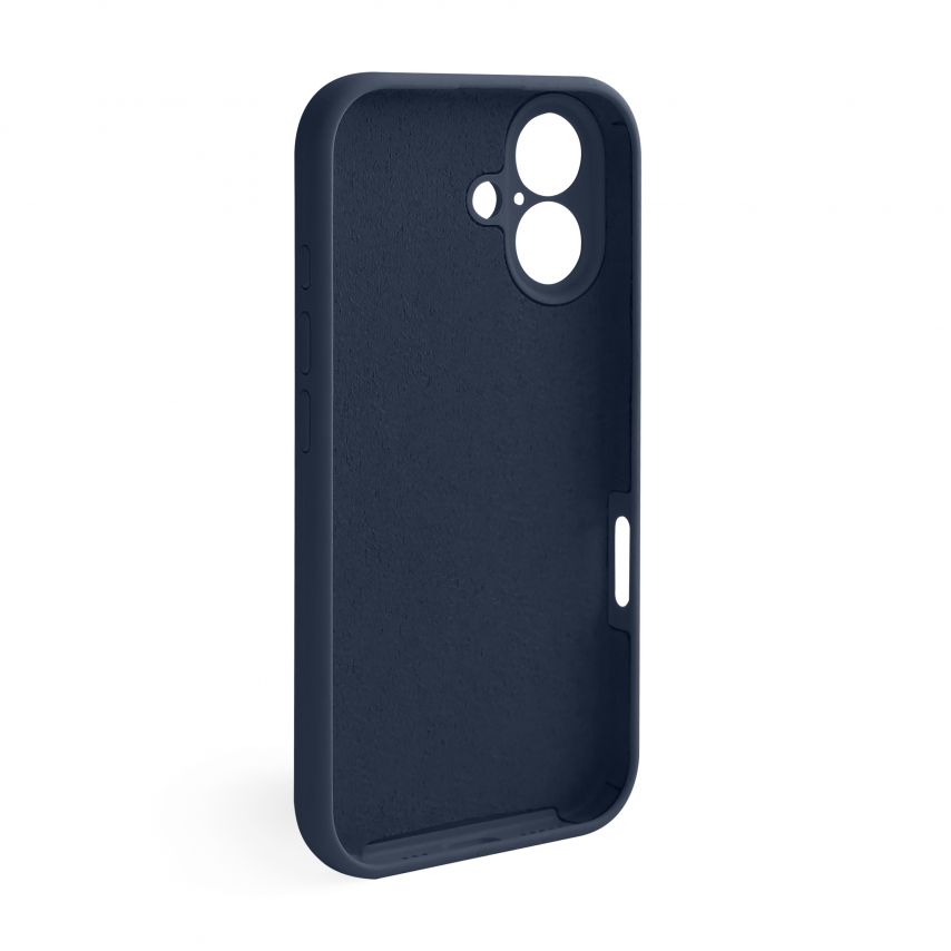 Case Full Silicone for Apple iPhone 16 midnight blue (08) (without logo)