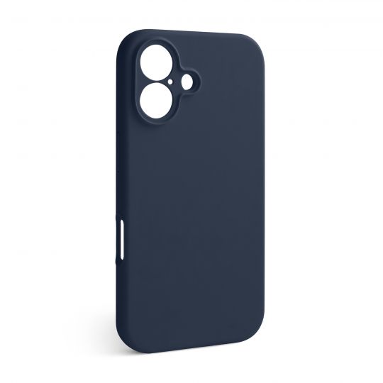 Case Full Silicone for Apple iPhone 16 midnight blue (08) (without logo)