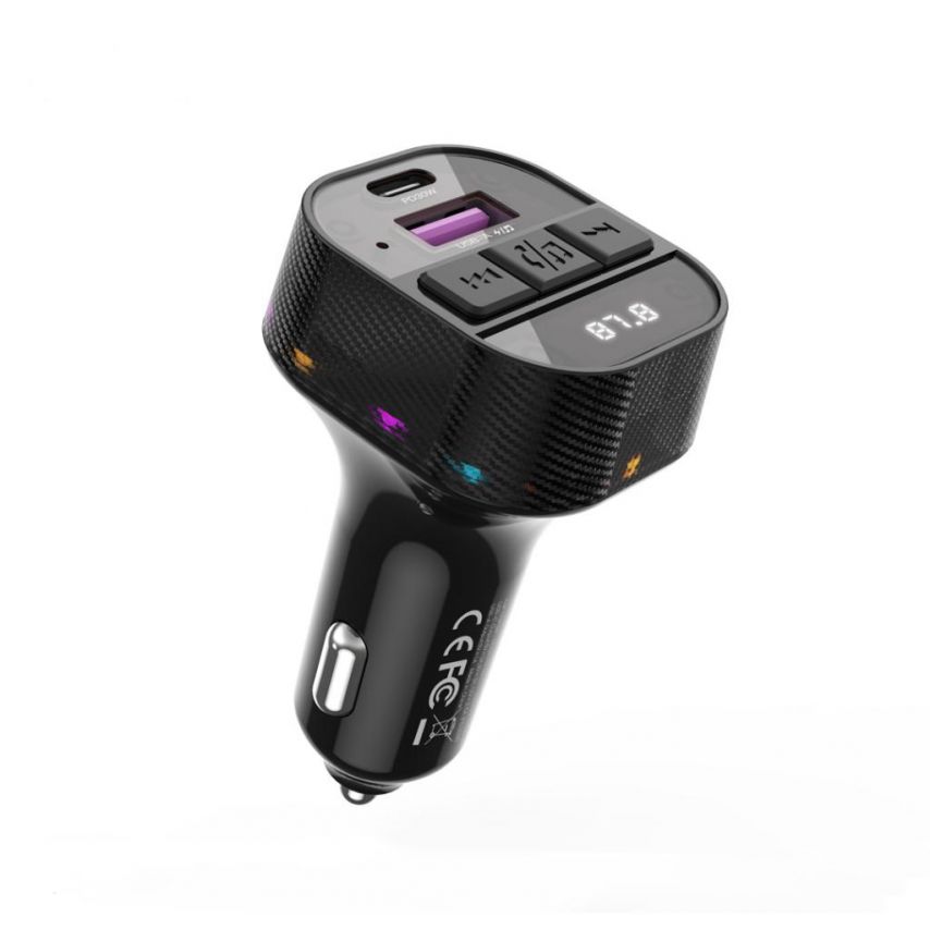 Autoladegerät (Adapter) - FM-Transmitter XO BCC17 PD / 30W schwarz