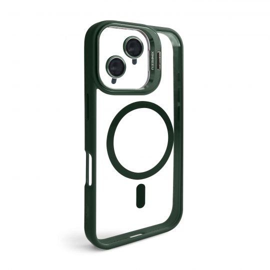 Hülle mit MagSafe für Apple iPhone 16 mit Ständer und Kameraschutz green (01) - Kaufen Sie für 5.90 € in Deutschland