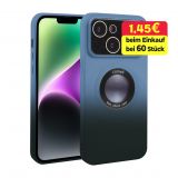 Farbvelauf Hülle mit MagSage für Apple iPhone 11 Pro Max blau / schwarz (2)