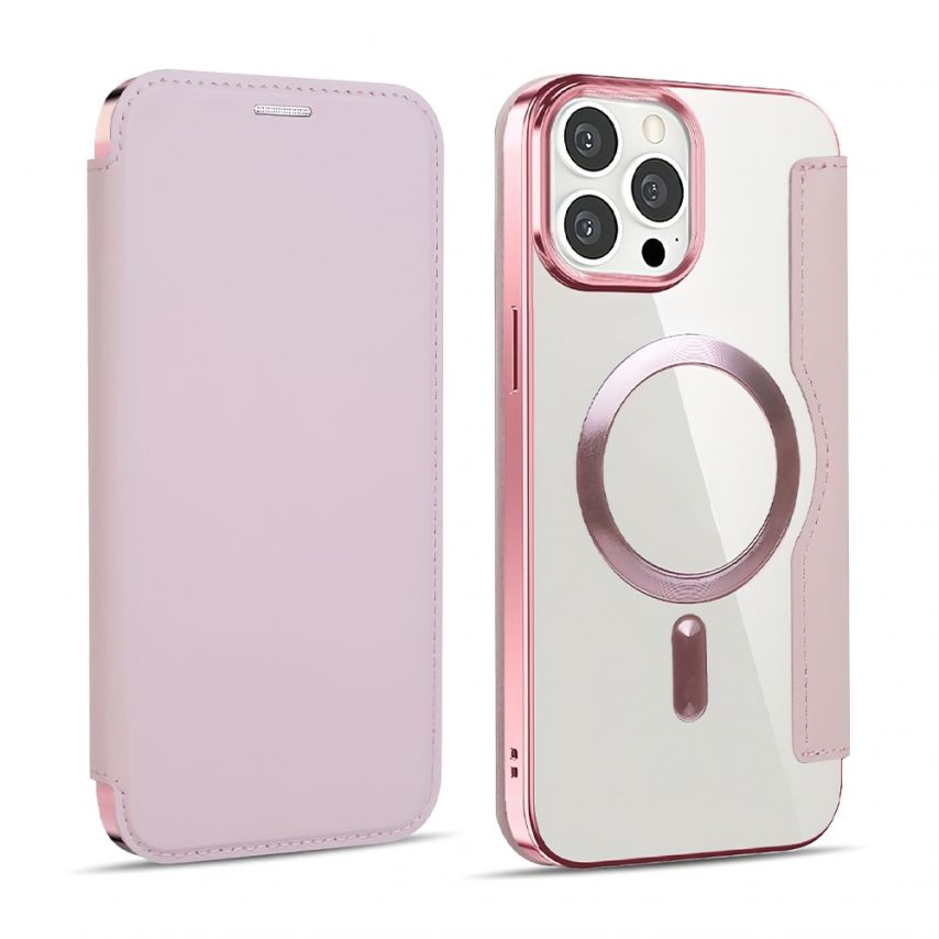 Flip Case with MagSafe for Apple iPhone 14 pink (3)