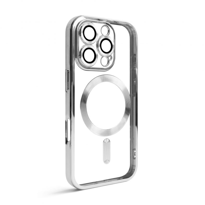 Hülle mit MagSafe für Apple iPhone 16 Pro silver (10)