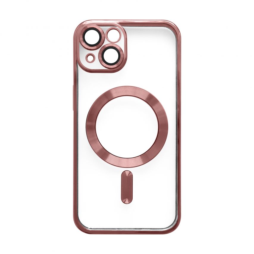 Hülle mit MagSafe für Apple iPhone 16 rose gold (06)